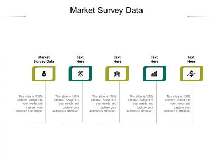 Market survey data ppt powerpoint presentation professional shapes cpb