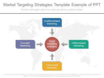 Market targeting strategies template example of ppt