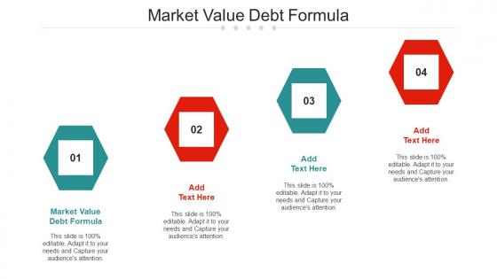 Market Value Debt Formula Ppt Powerpoint Presentation Gallery Design Cpb