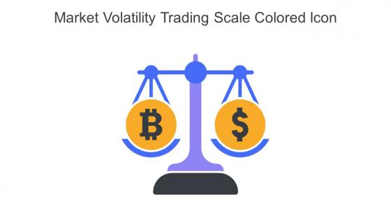 Market Volatility Trading Scale Colored Icon In Powerpoint Pptx Png And Editable Eps Format