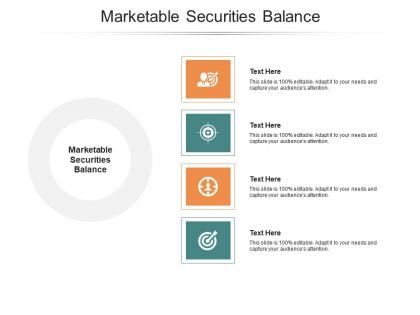 Marketable securities balance ppt powerpoint presentation layouts styles cpb