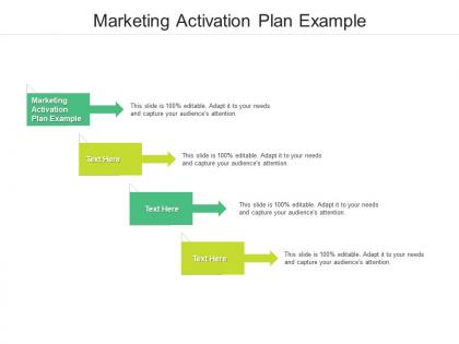 Marketing activation plan example ppt powerpoint presentation layouts templates cpb