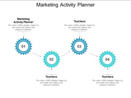 Marketing activity planner ppt powerpoint presentation inspiration aids cpb