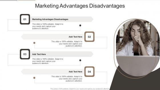 Marketing Advantages Disadvantages In Powerpoint And Google Slides Cpb