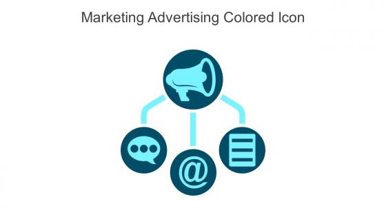 Marketing Advertising Colored Icon In Powerpoint Pptx Png And Editable Eps Format