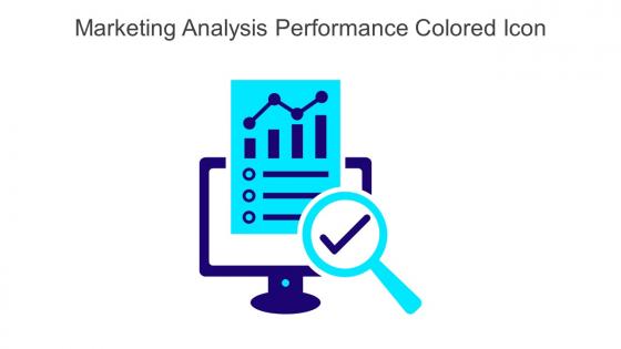 Marketing Analysis Performance Colored Icon In Powerpoint Pptx Png And Editable Eps Format