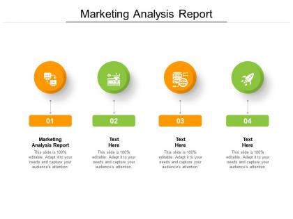 Marketing analysis report ppt powerpoint presentation file maker cpb