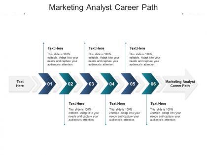 Marketing analyst career path ppt powerpoint presentation layouts slideshow cpb