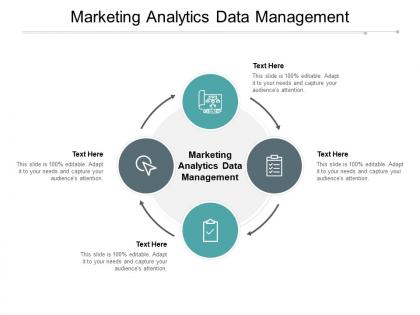 Marketing analytics data management ppt powerpoint presentation templates cpb
