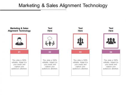 Marketing and sales alignment technology ppt powerpoint presentation styles background images cpb