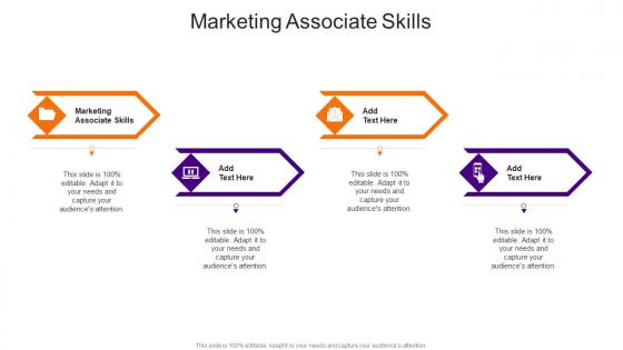 Marketing Associate Skills In Powerpoint And Google Slides Cpb