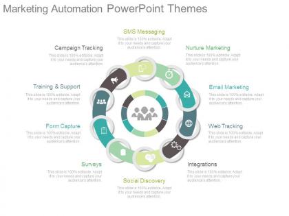 Marketing automation powerpoint themes