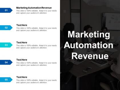 Marketing automation revenue ppt powerpoint presentation ideas objects cpb