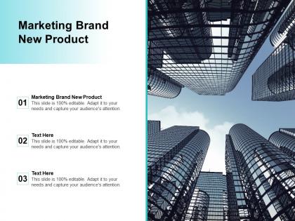 Marketing brand new product ppt powerpoint presentation layouts slide portrait cpb