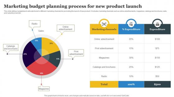 Marketing Budget Planning Process For New Product Launch
