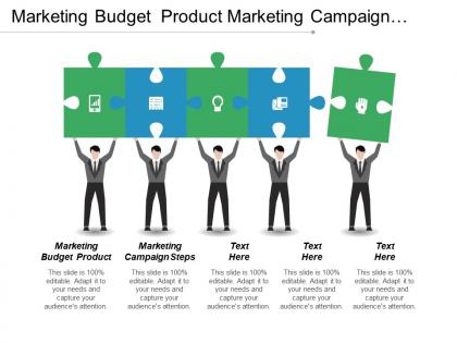 Marketing budget product marketing campaign steps cpb