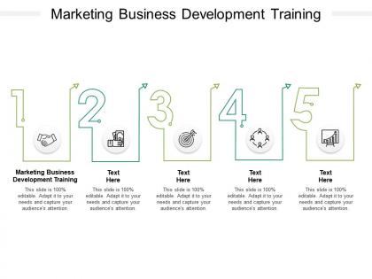 Marketing business development training ppt powerpoint presentation model cpb