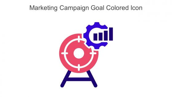 Marketing Campaign Goal Colored Icon In Powerpoint Pptx Png And Editable Eps Format