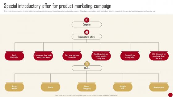 Marketing Campaign Guide For Customer Special Introductory Offer For Product Marketing Campaign