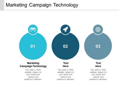 Marketing campaign technology ppt powerpoint presentation infographic template cpb
