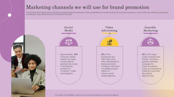 Marketing Channels We Will Use For Brand Promotion Distinguishing Business From Market
