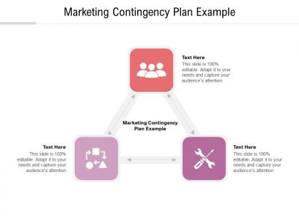 Marketing contingency plan example ppt powerpoint presentation summary background image cpb