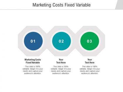 Marketing costs fixed variable ppt powerpoint presentation icon designs cpb