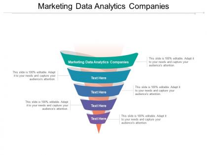 Marketing data analytics companies ppt powerpoint presentation file visual aids cpb
