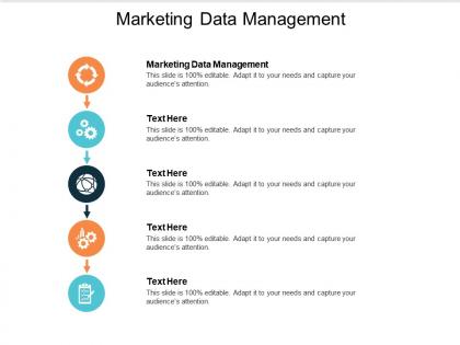 Marketing data management ppt powerpoint presentation summary samples cpb
