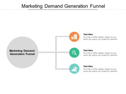 Marketing demand generation funnel ppt powerpoint presentation outline graphic cpb