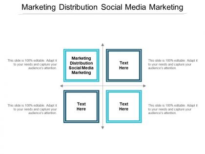 Marketing distribution social media marketing ppt powerpoint presentation model background image cpb