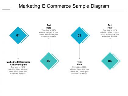 Marketing e commerce sample diagram ppt powerpoint presentation themes cpb
