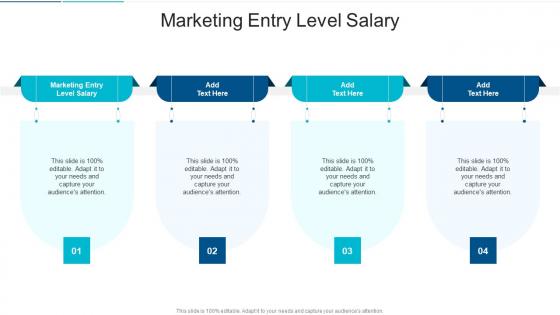Marketing Entry Level Salary In Powerpoint And Google Slides Cpb