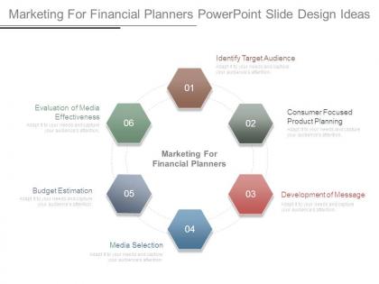 Marketing for financial planners powerpoint slide design ideas