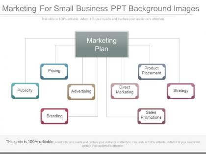 Marketing for small business ppt background images