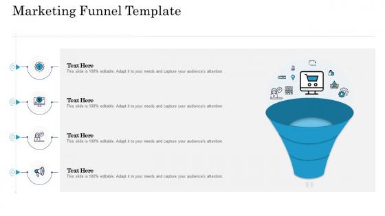 Marketing funnel template getting started with customer behavioral analytics