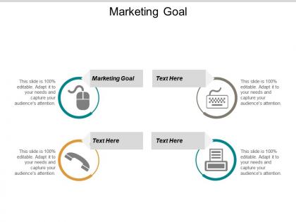 Marketing goal ppt powerpoint presentation layouts styles cpb