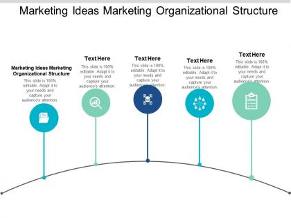 Marketing ideas marketing organizational structure ppt powerpoint presentation slides mockup cpb
