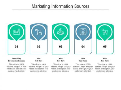 Marketing information sources ppt powerpoint presentation inspiration gallery cpb