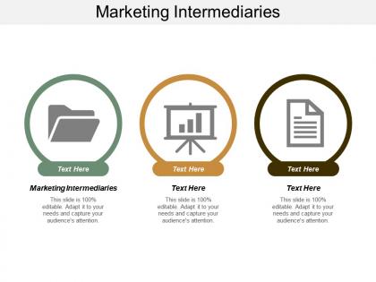 Marketing intermediaries ppt powerpoint presentation gallery inspiration cpb