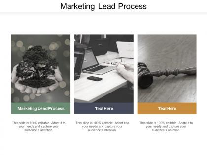 Marketing lead process ppt powerpoint presentation summary objects cpb