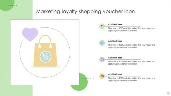 Marketing Loyalty Shopping Voucher Icon