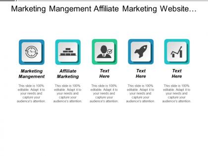 Marketing management affiliate marketing website optimization marketing agencies cpb