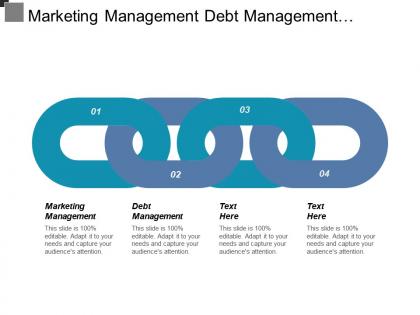 Marketing management debt management differentiation strategy talent management cpb