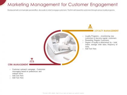 Marketing management for customer engagement ppt powerpoint presentation layouts topics