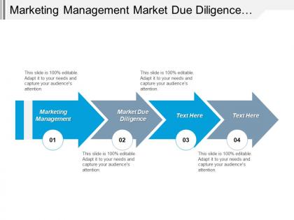 Marketing management market due diligence business development crisis management cpb