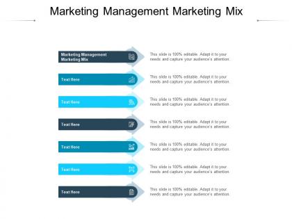 Marketing management marketing mix ppt powerpoint outline samples cpb
