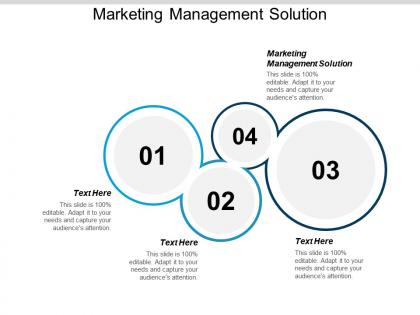 Marketing management solution ppt powerpoint presentation icon visuals cpb
