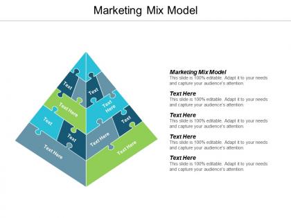 Marketing mix model ppt powerpoint presentation pictures display cpb