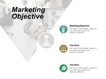 Marketing objective ppt powerpoint presentation portfolio summary cpb